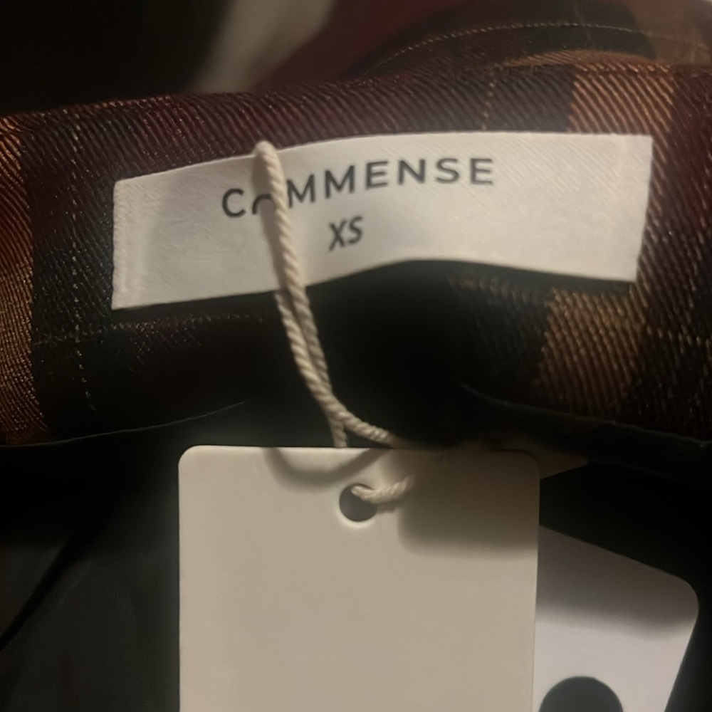 New Commence Plaid Mini Skirt - Picture 3 of 3